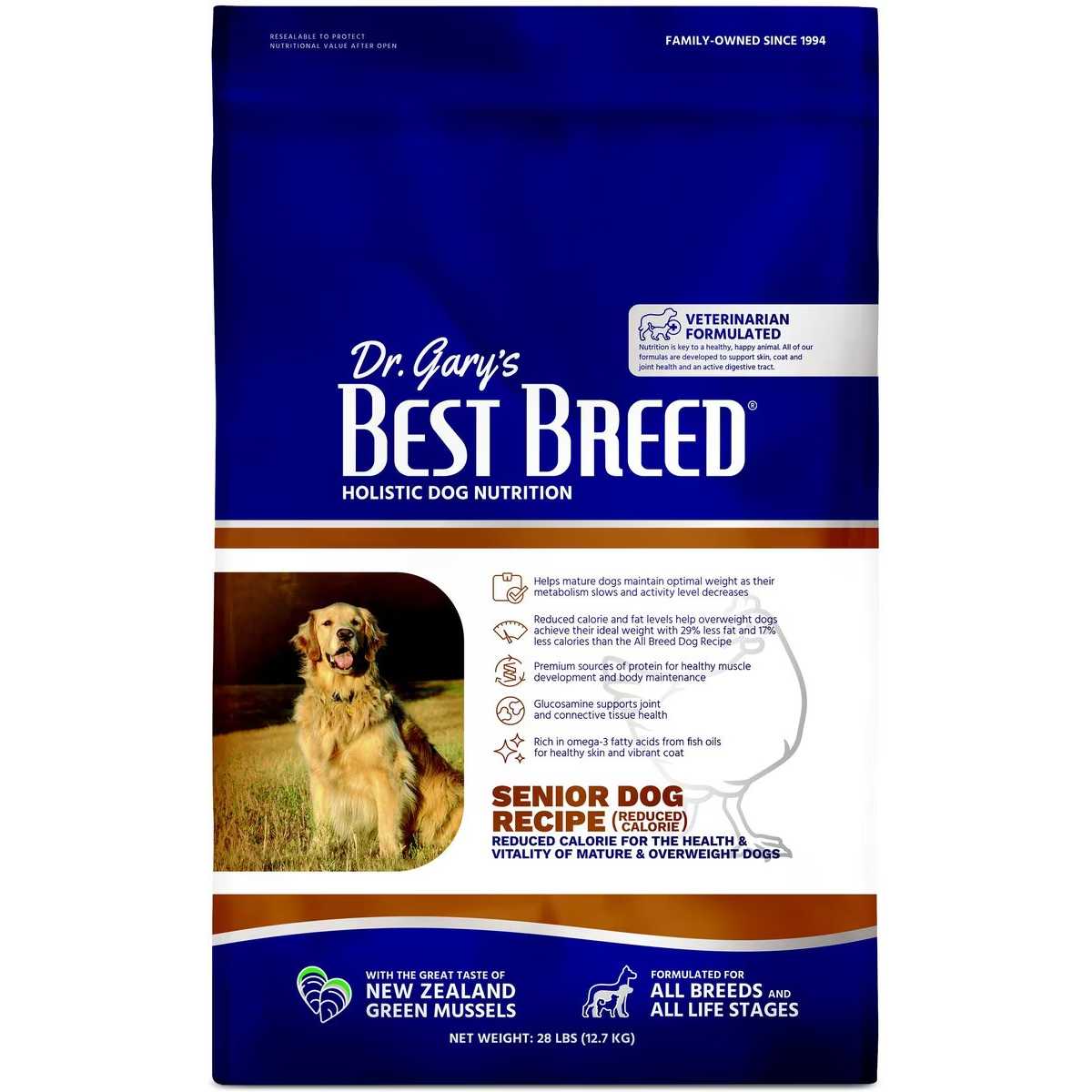 Dr. Gary’s Best Breed Holistic Senior Dry Dog Food