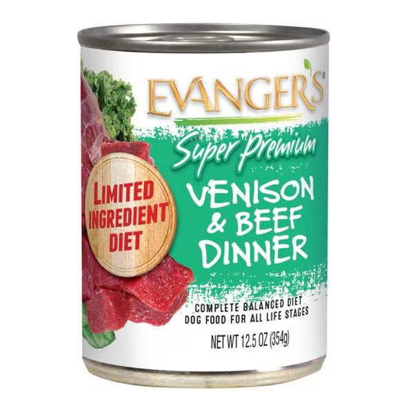 Evanger's Venison & Beef Dinner Canned Dog Food
