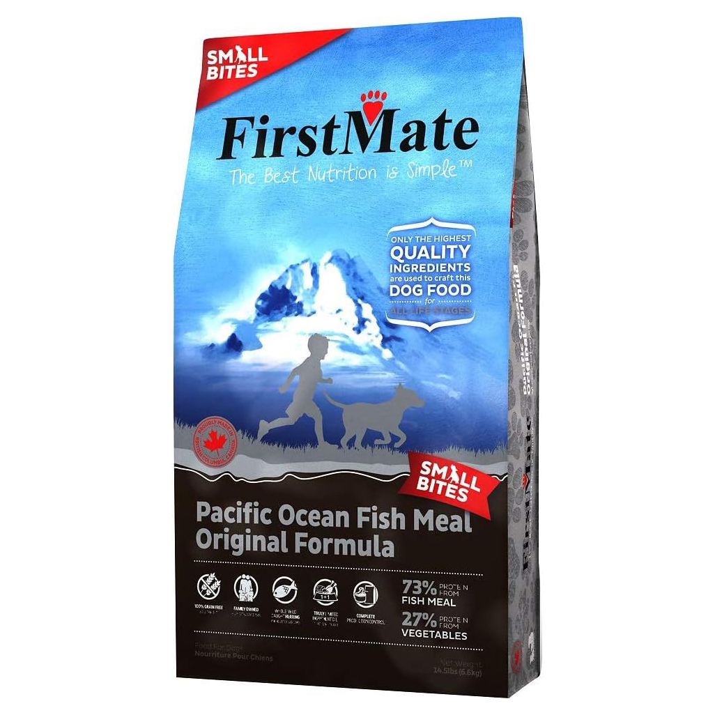 FirstMate Small Bites LID Grain-Free Fish Meal Dry Dog Food