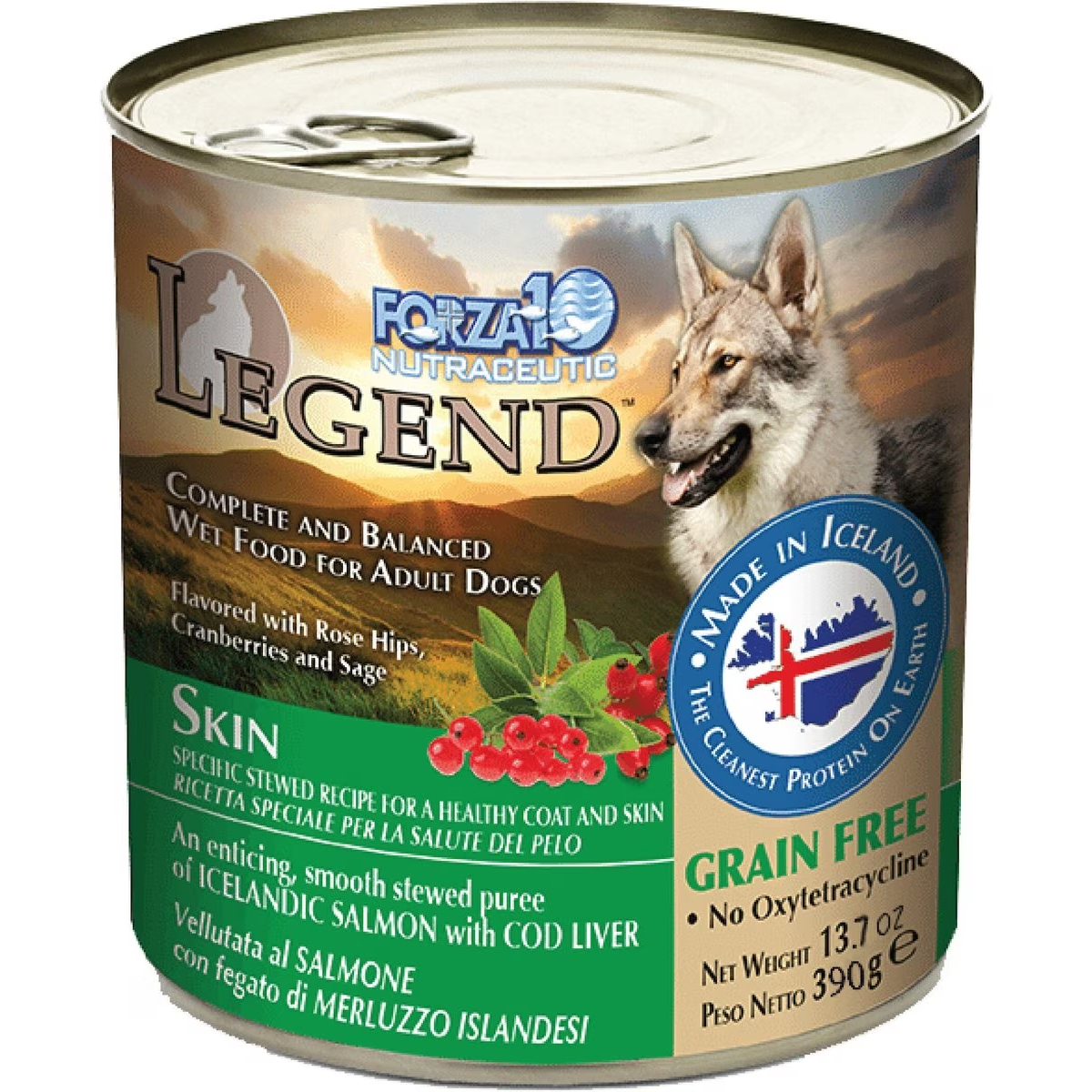 Forza10 Nutraceutic Legend Skin Dog Food