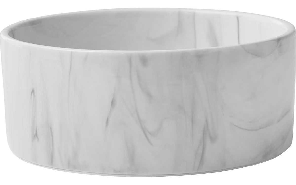 Frisco Marble Design Non-skid Ceramic Dog Bowl