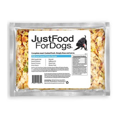 JustFoodForDogs Fish & Sweet Potato