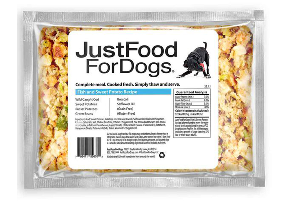 Just Food for Dogs Fish & Sweet Potato
