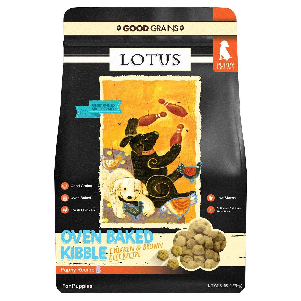 Lotus Wholesome Puppy Recipe Dry Dog Food