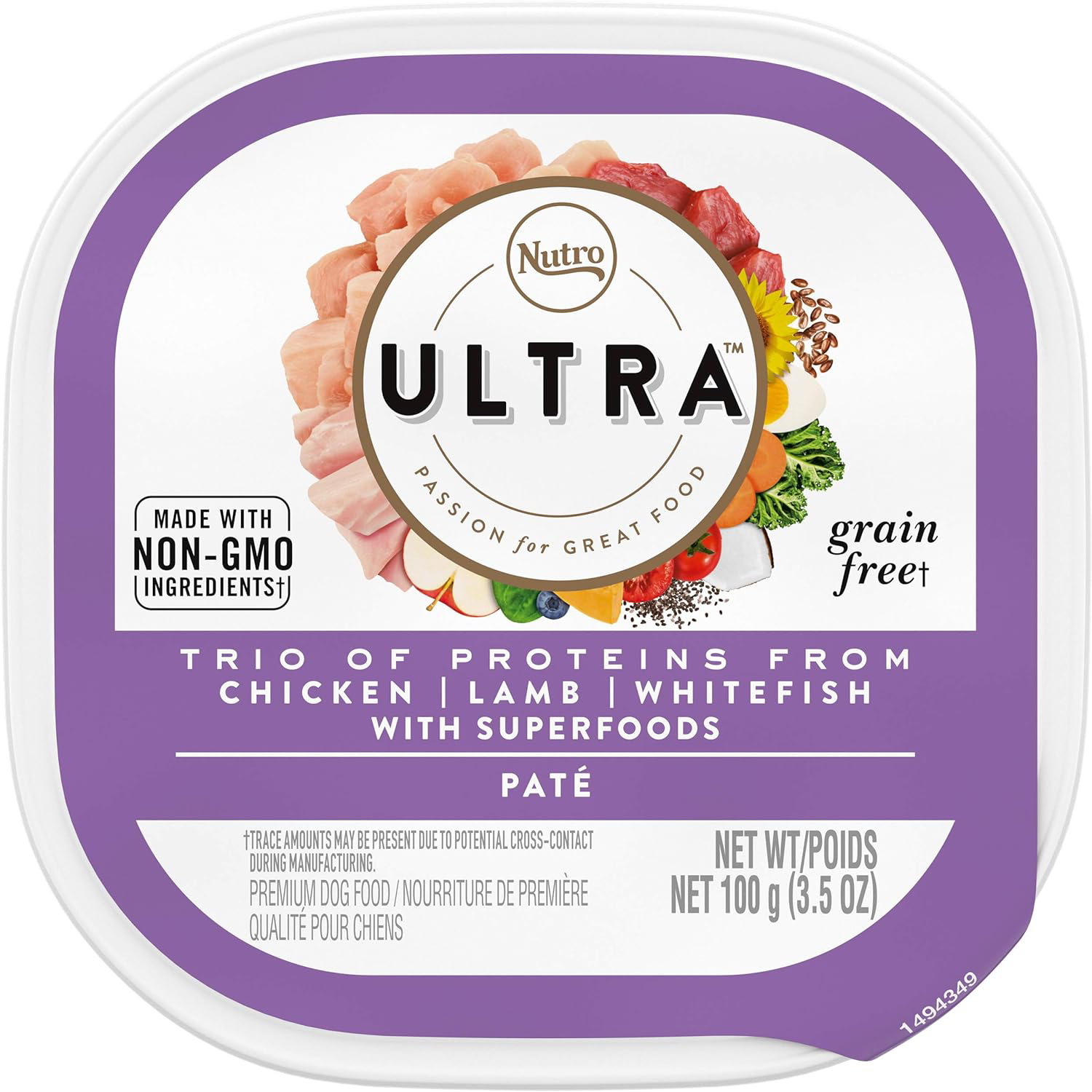 NUTRO ULTRA Adult Grain Free Soft Wet Dog Food 