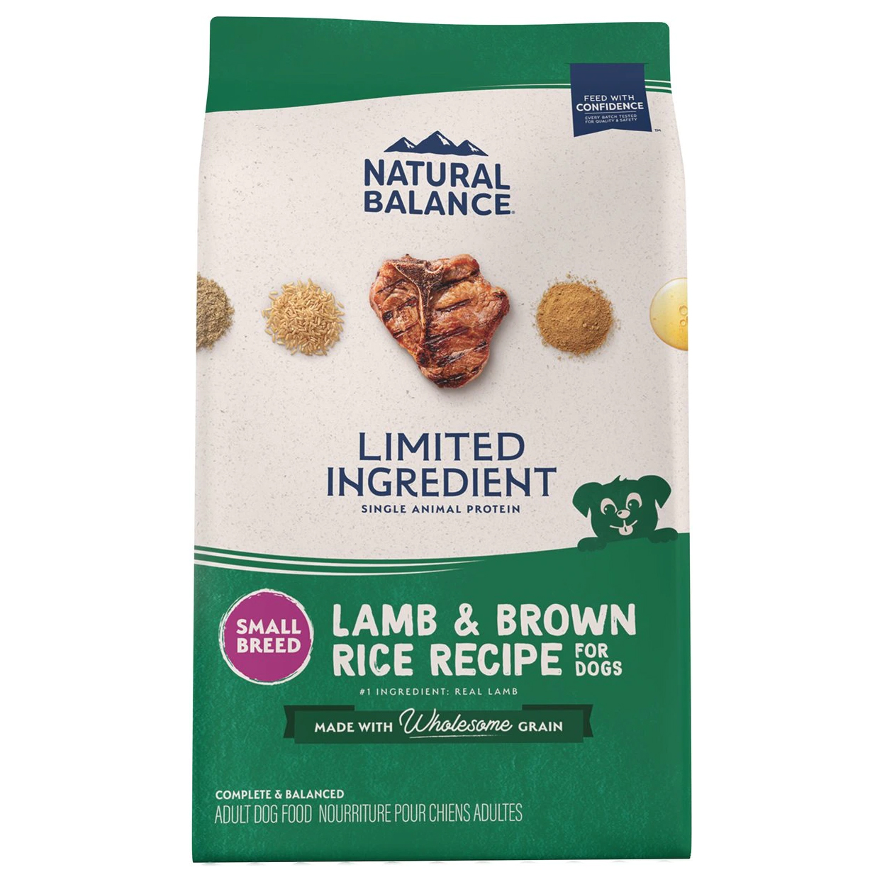 Natural Balance LID Lamb & Rice Small Breed Dry Dog Food