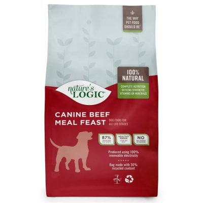 Nature's Logic Canine Beef Meal Feast All Life Stages Dry Dog Food