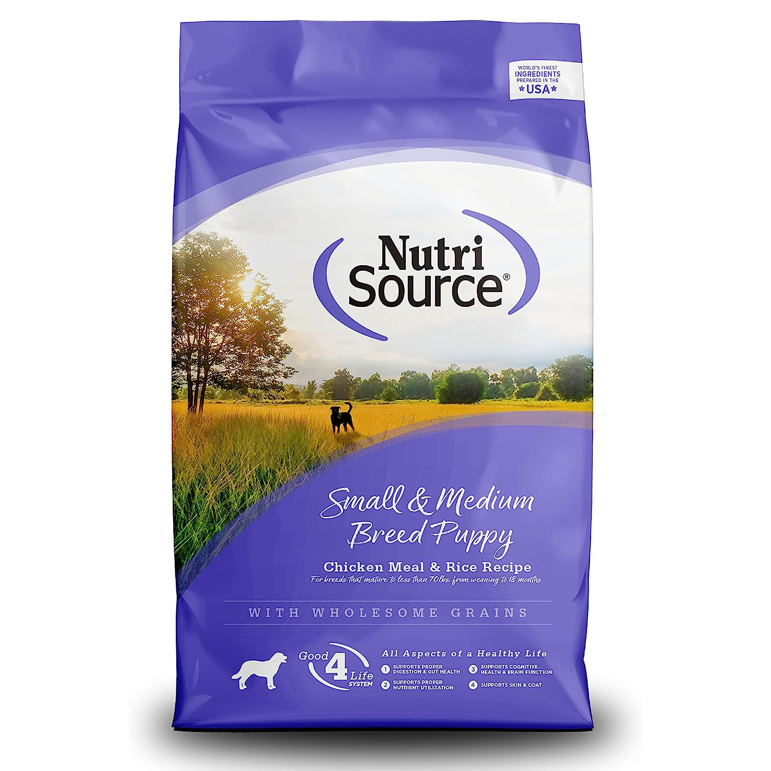 NutriSource Puppy Food for Small and Medium Breeds