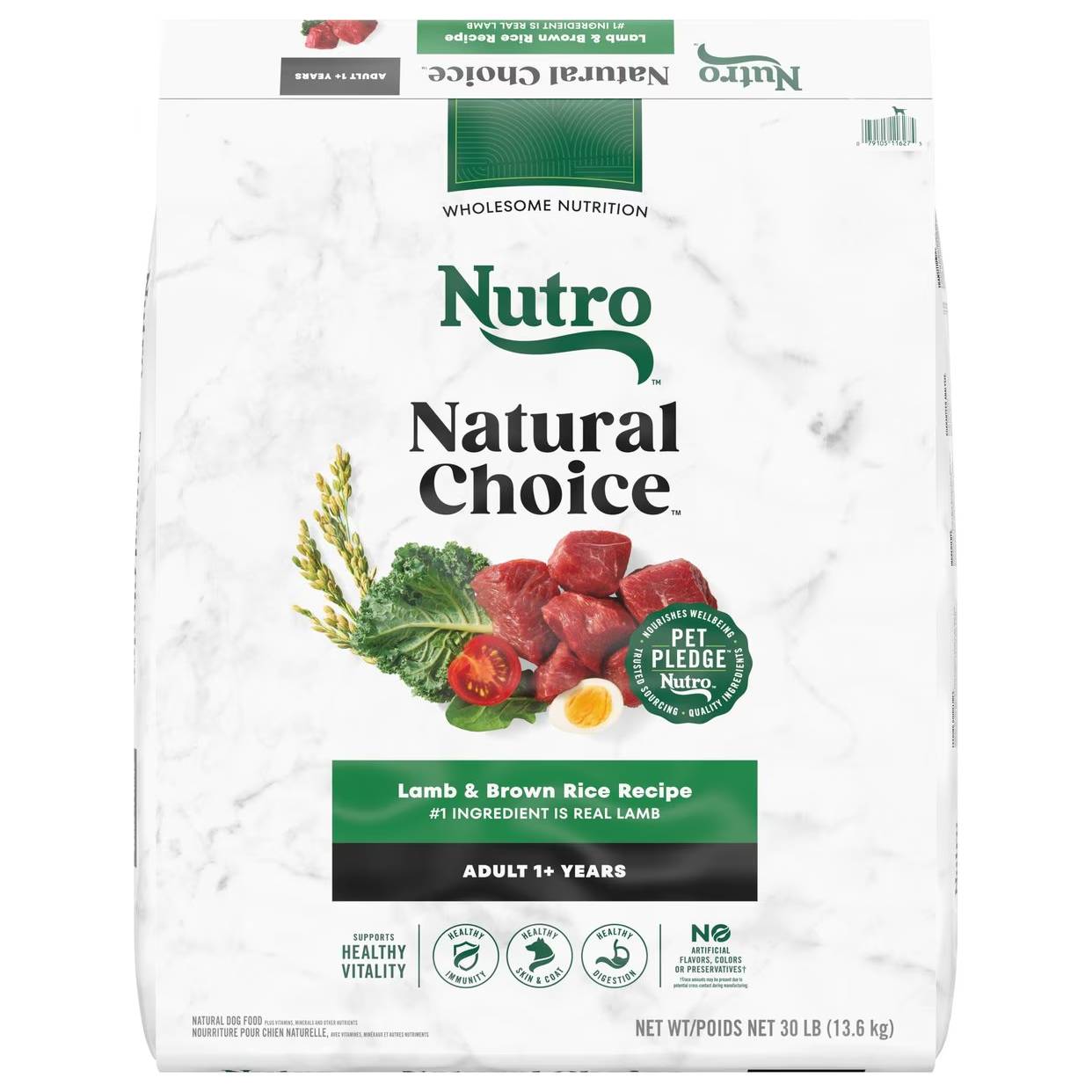 Nutro Natural Choice Adult Lamb & Brown Rice Recipe Dry Dog Food