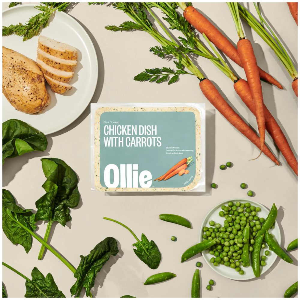Ollie Chicken with Carrots Fresh Dog Food