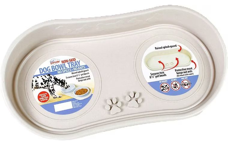 Pet Parade Non-Skid Dog Bowl Tray