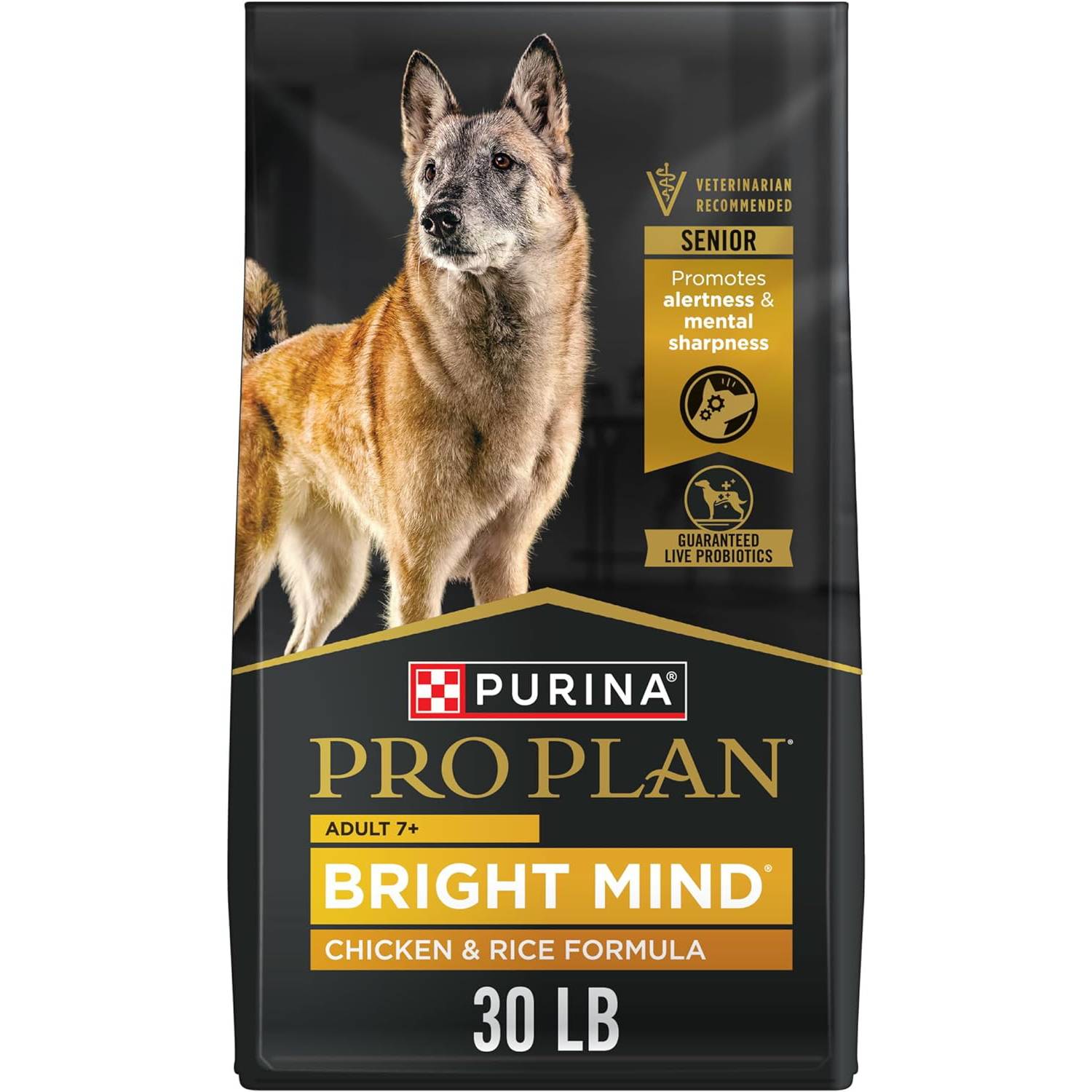 Purina Pro Plan Senior Dog Food With Probiotics for Dogs