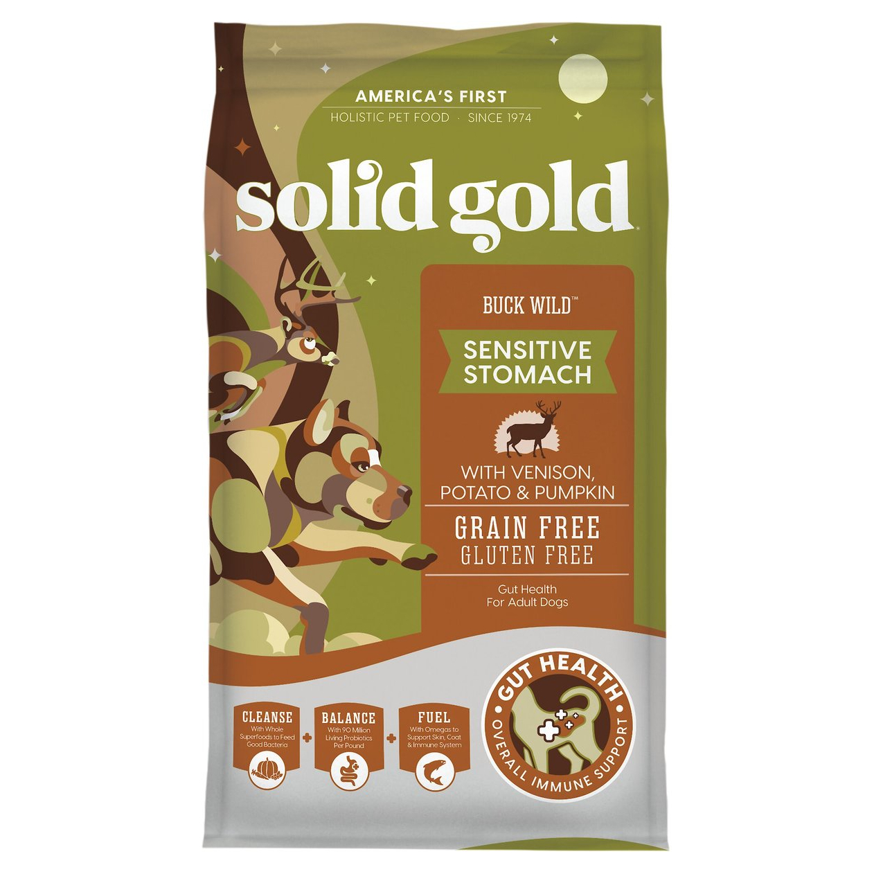 Solid Gold Sensitive Stomach Grain-Free Dry Dog Food