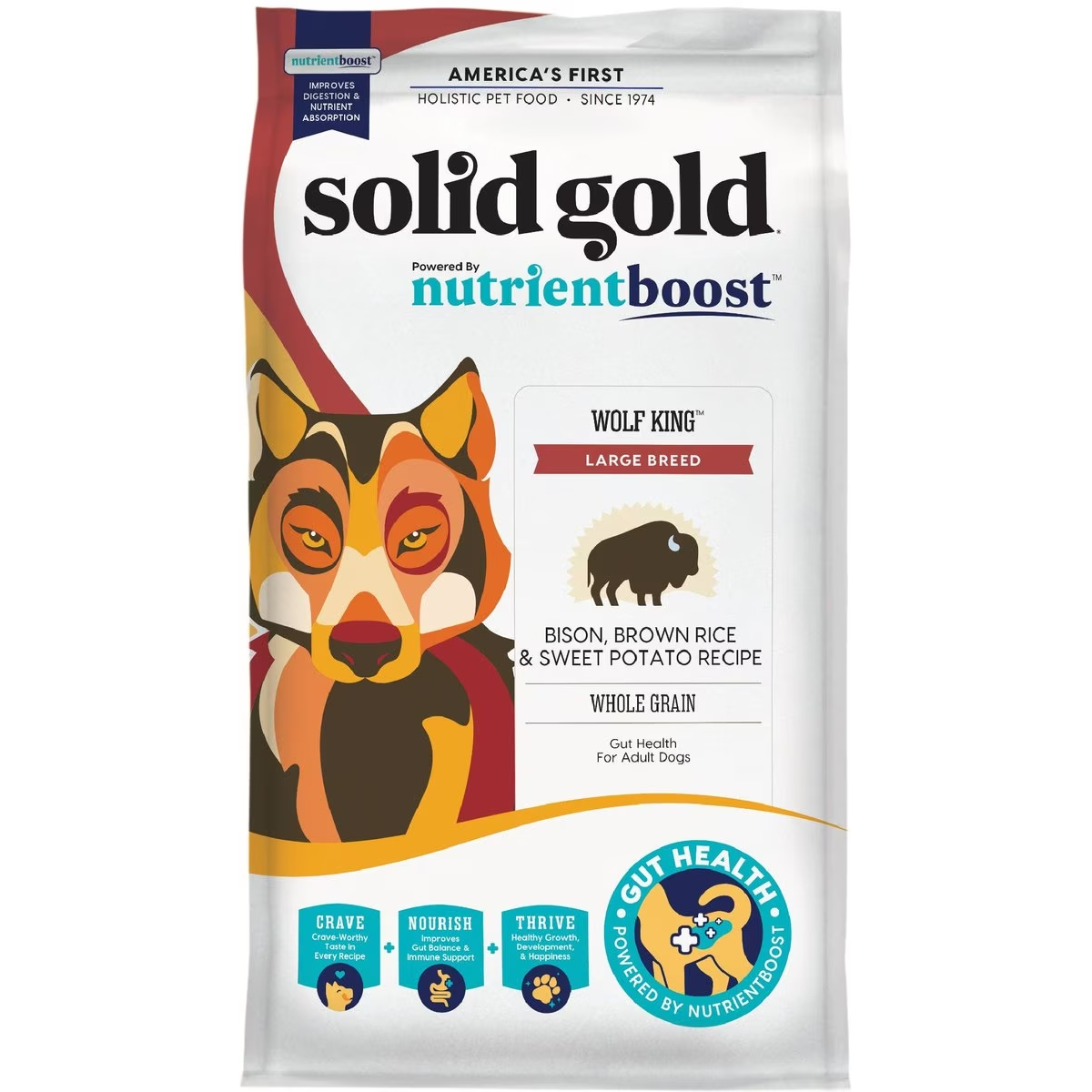 Solid Gold Wolf King Large Breed Dog Food 