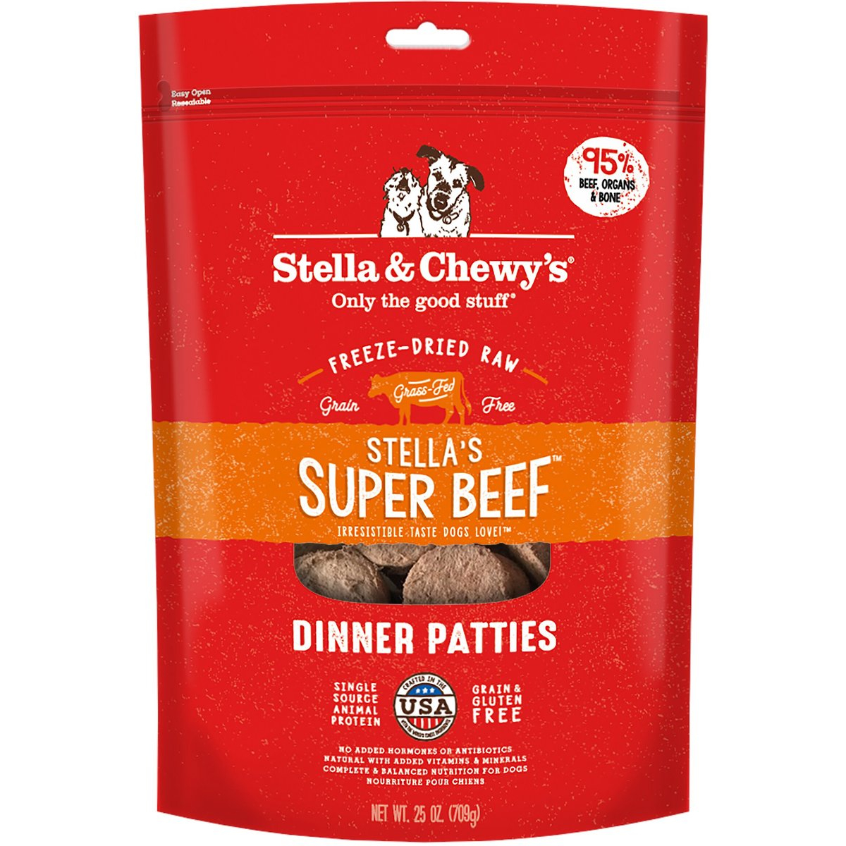 Stella & Chewy's Stella's Super Beef Freeze-Dried Raw Food