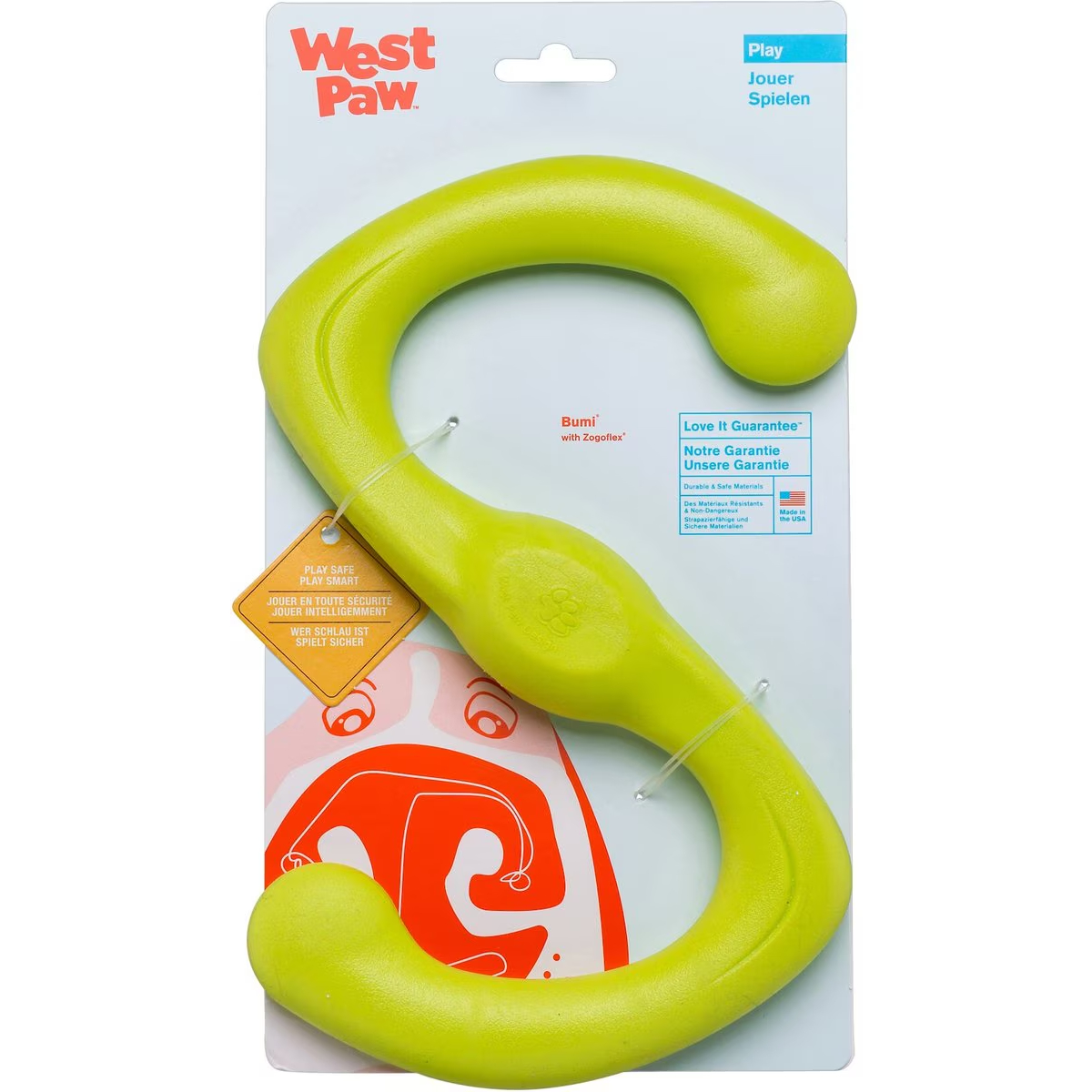 West Paw Zogoflex Bumi Dog Toy