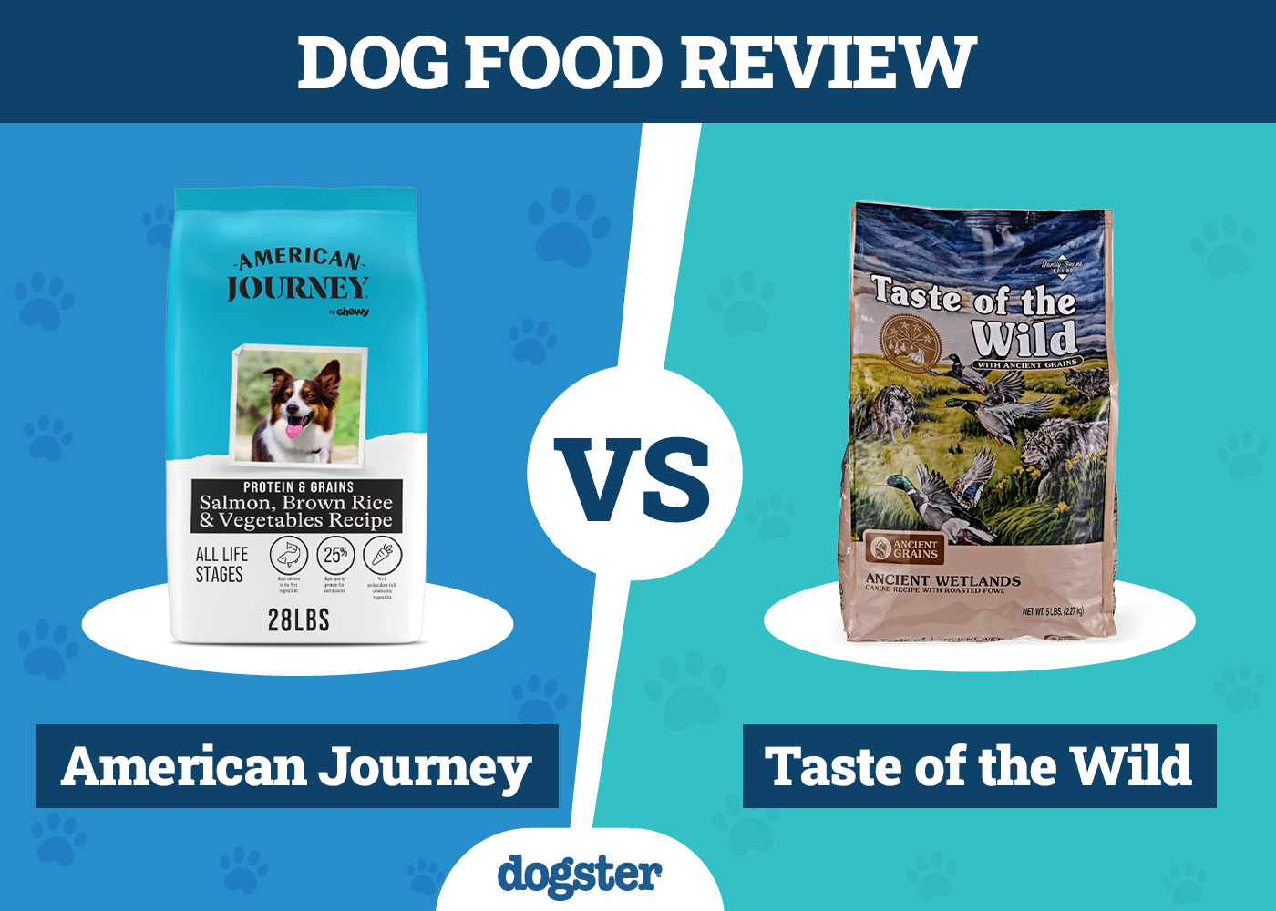 Dogster_Dog Food American Journey VS Taste of the Wild