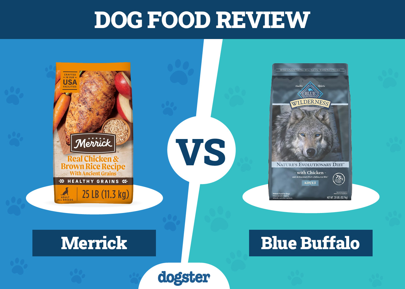 Dogster_Dog Food Merrick VS Blue Buffalo