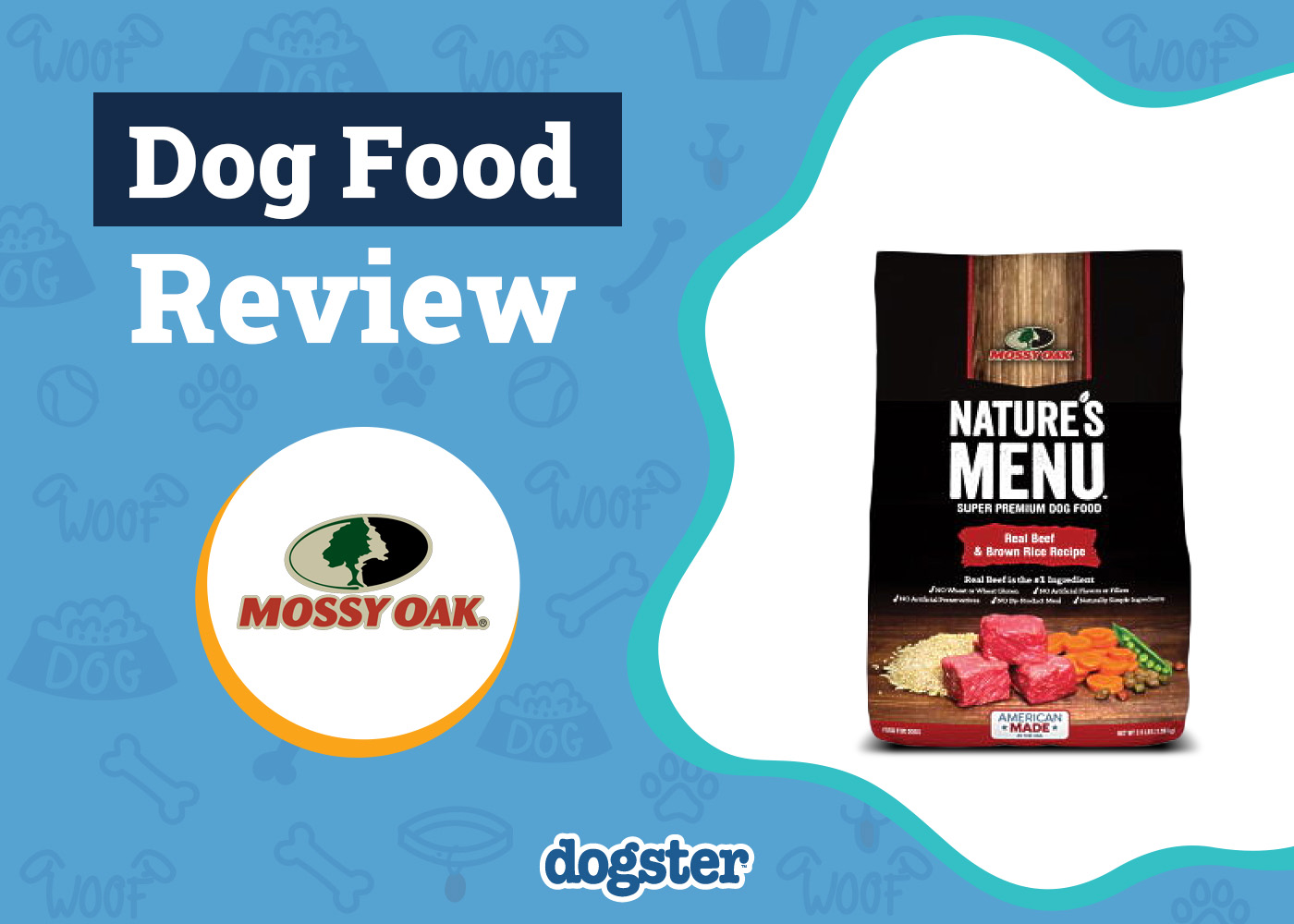 Dogster_Mossy Oak Nature’s Menu Dog Food Review