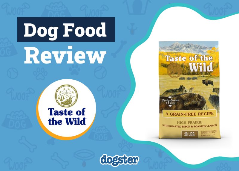 Dogster_Taste of the Wild Dog Food Review