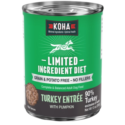KOHA Limited Ingredient Diet Turkey Entrée