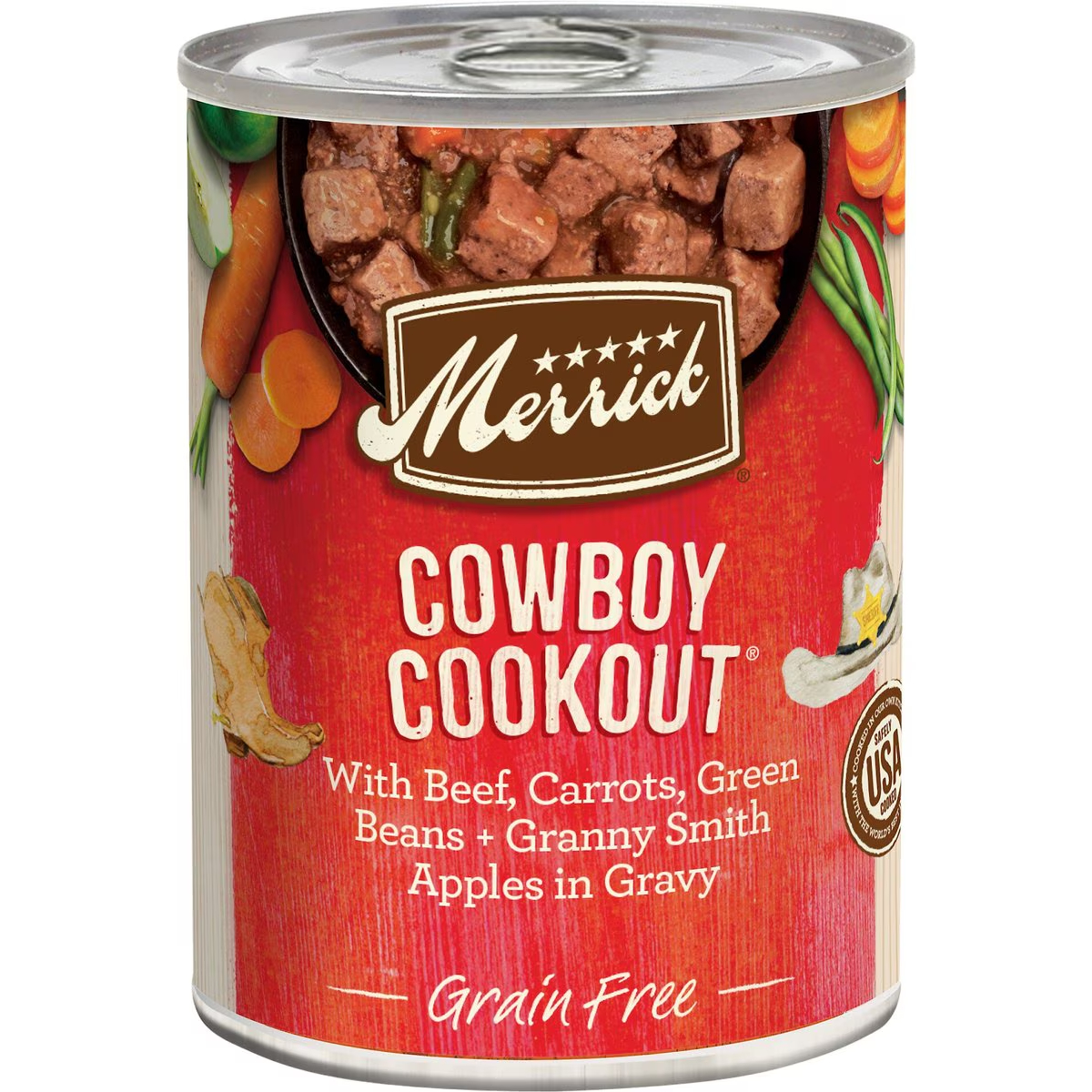 Merrick Grain-Free Wet Dog Food Cowboy Cookout