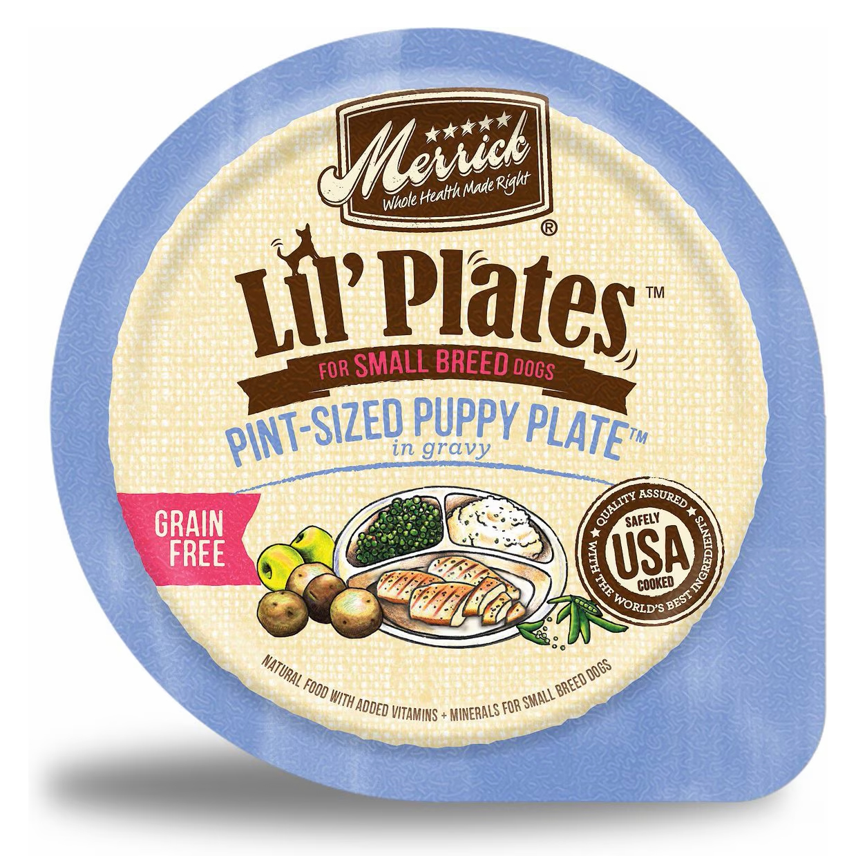 Merrick Lil’ Plates Small Breed Wet Dog Food