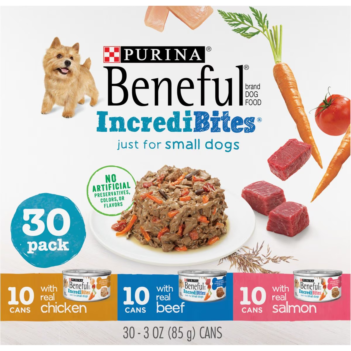 Purina IncrediBites Variety Pack Canned Dog Food