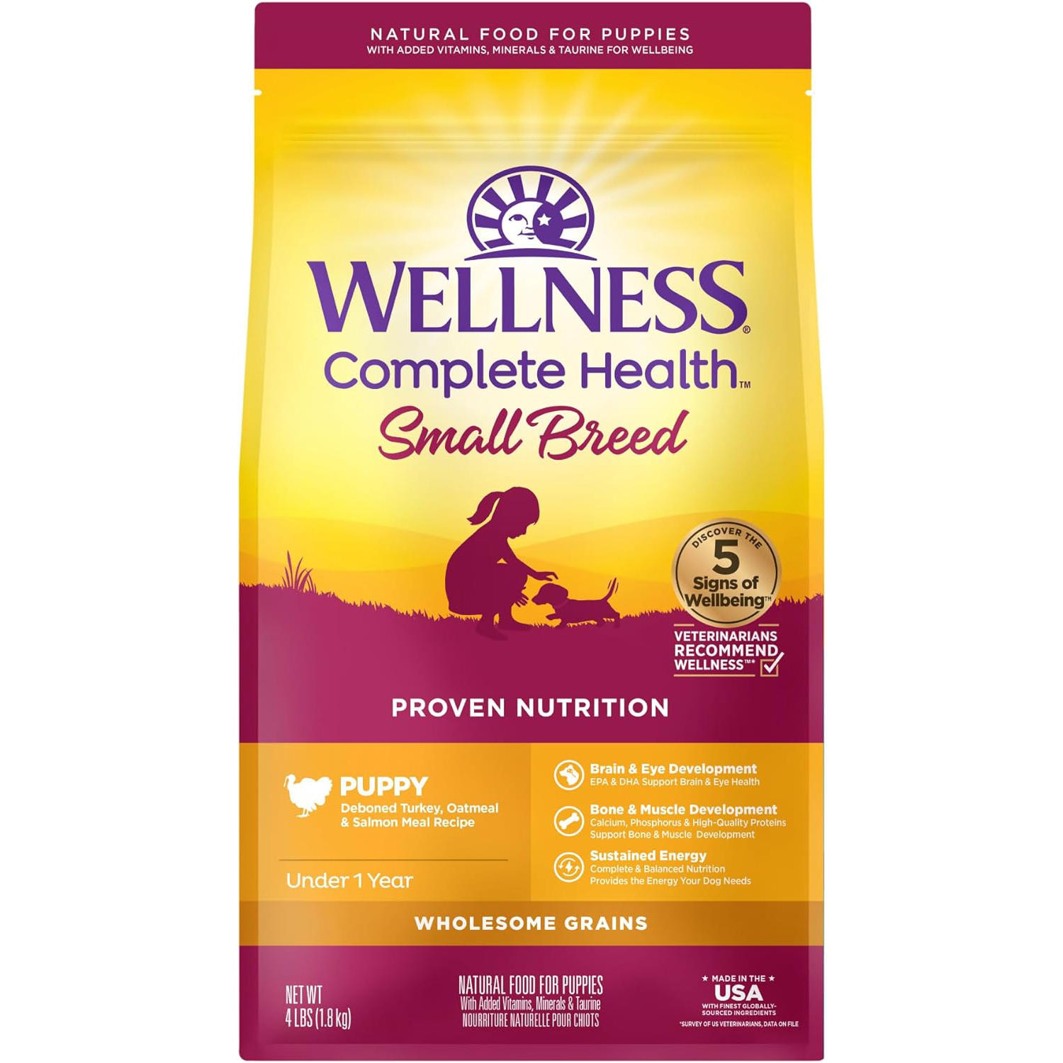 Wellness Complete Health Small Breed Dry Dog Food 