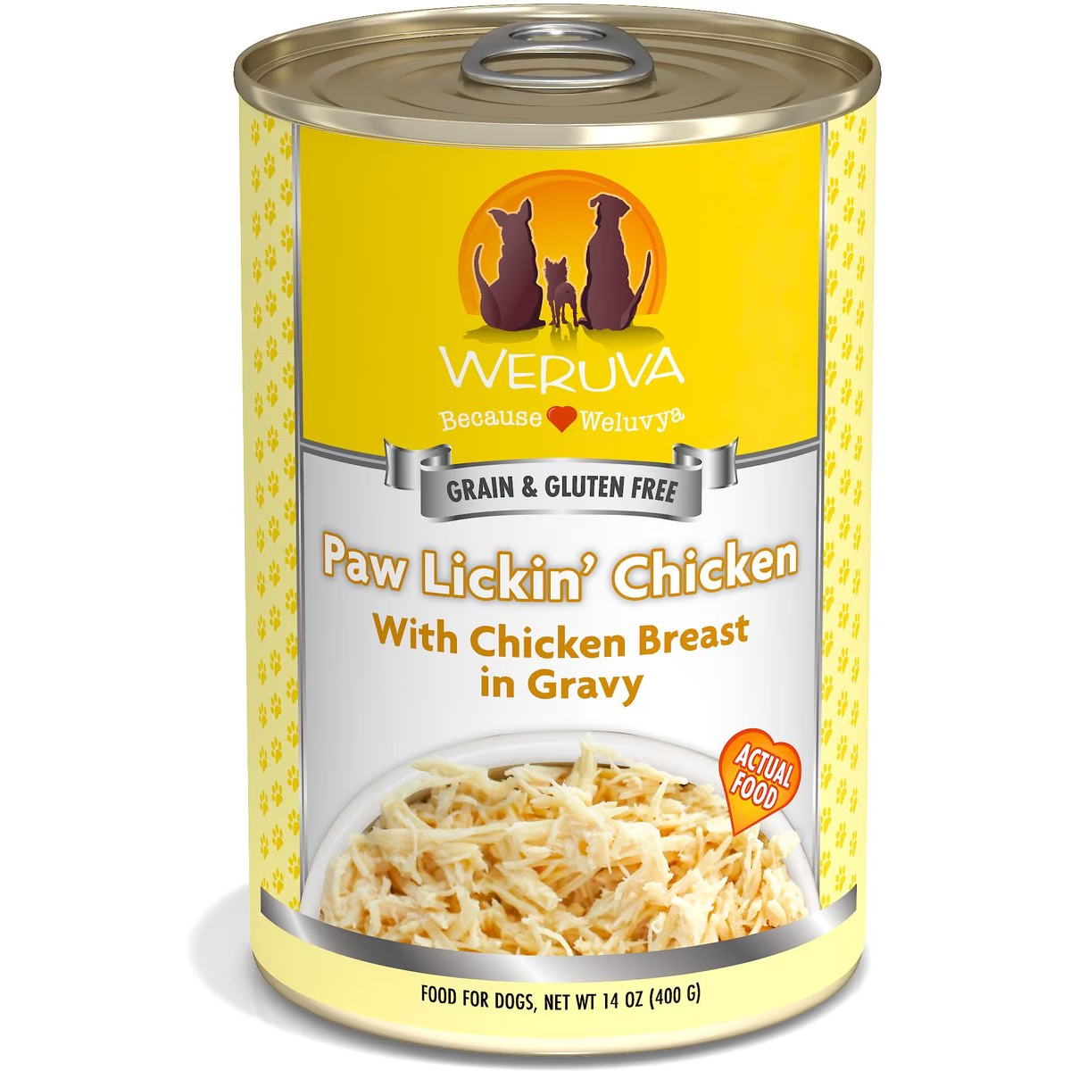 Weruva Paw Lickin’ Chicken Grain & Gluten Free Dog Food