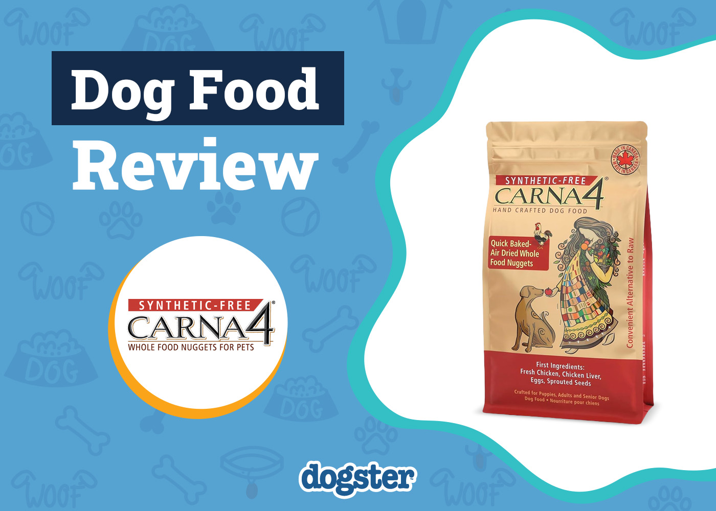 Dogster_CARNA4 Dog Food Review