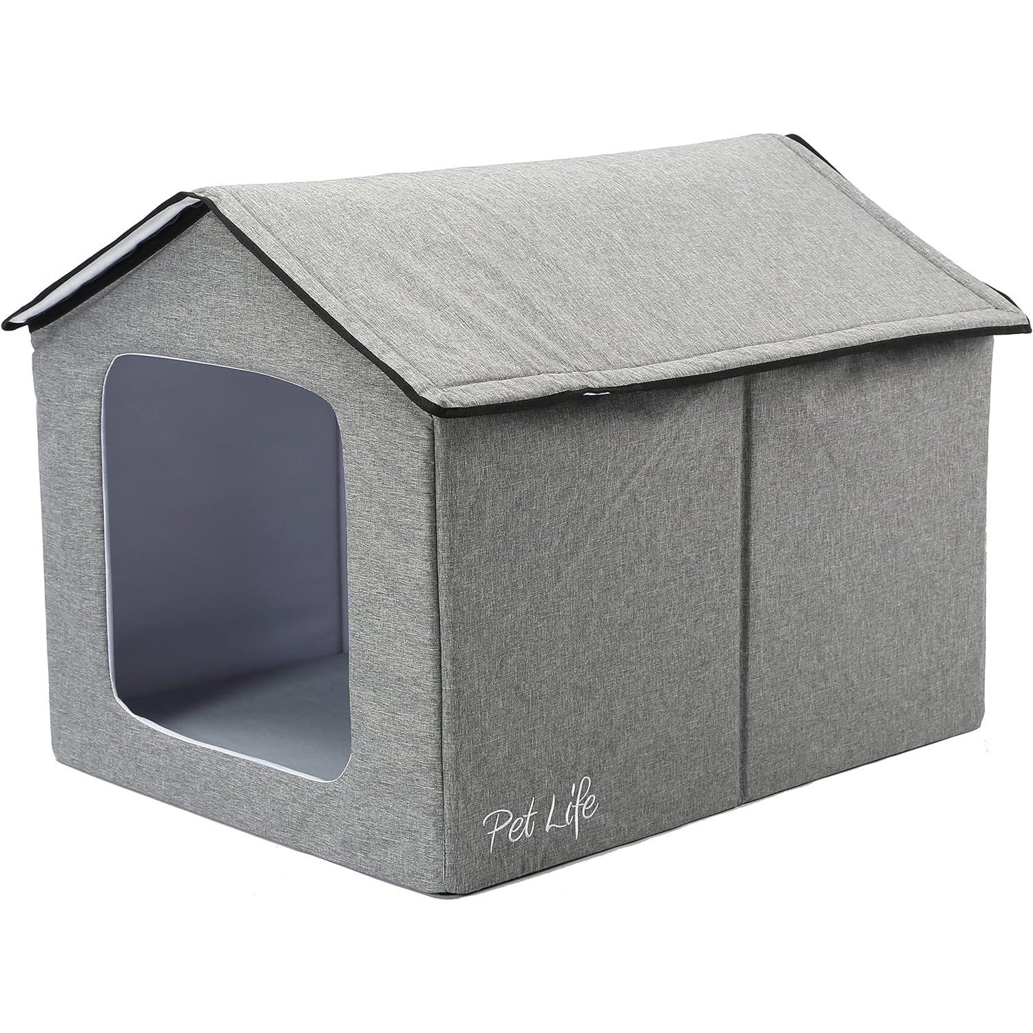 Pet Life Hush Puppy Electronic Heating & Cooling Dog House