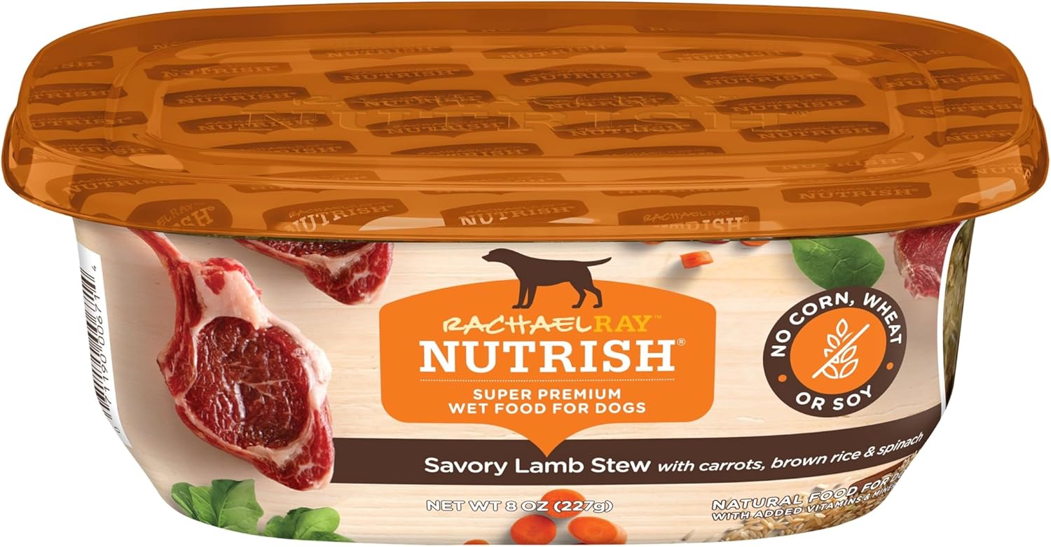 Rachael Ray Nutrish Wet dog food savory lamb stew