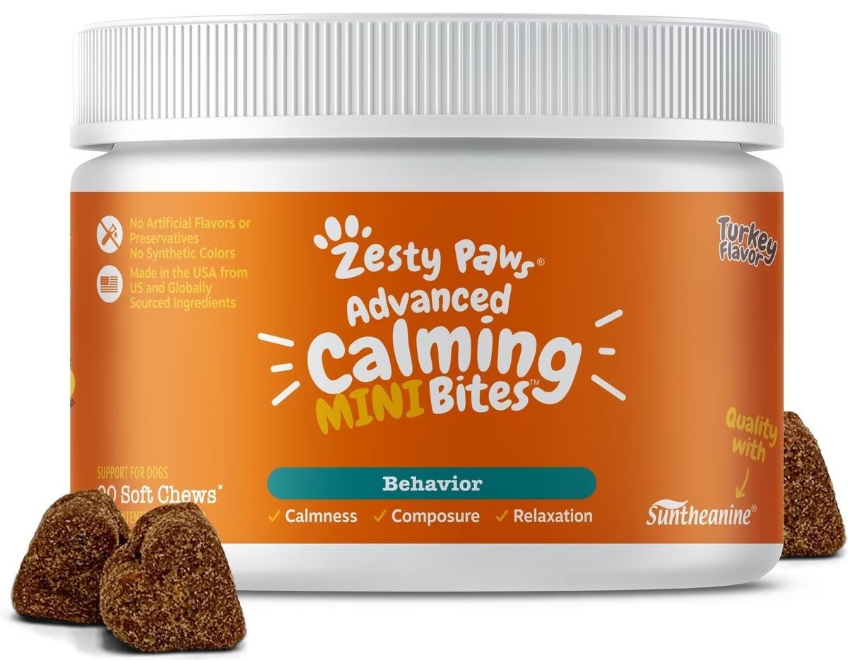 Zesty Paws Advanced Calming Mini Bites