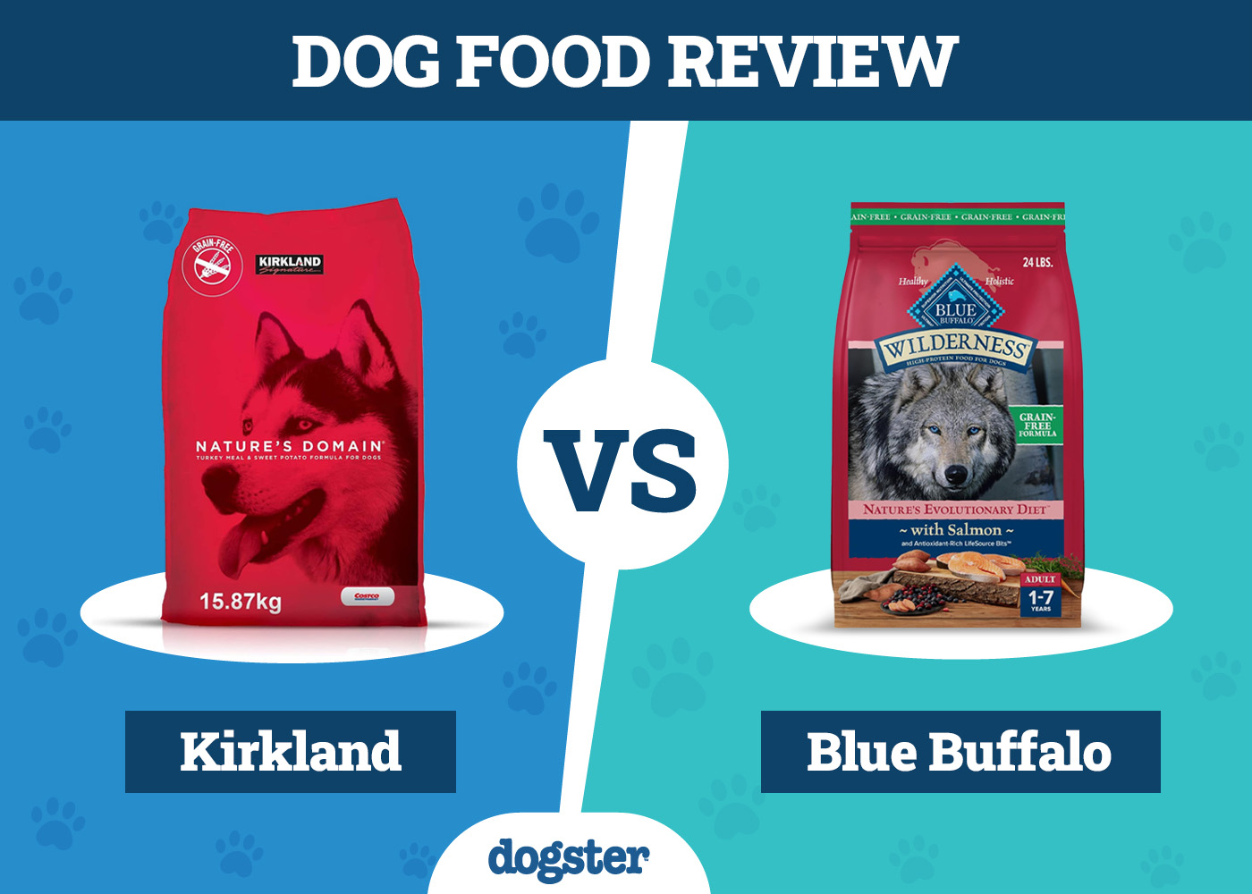 Dogster_Dog Food Kirkland VS Blue Buffalo