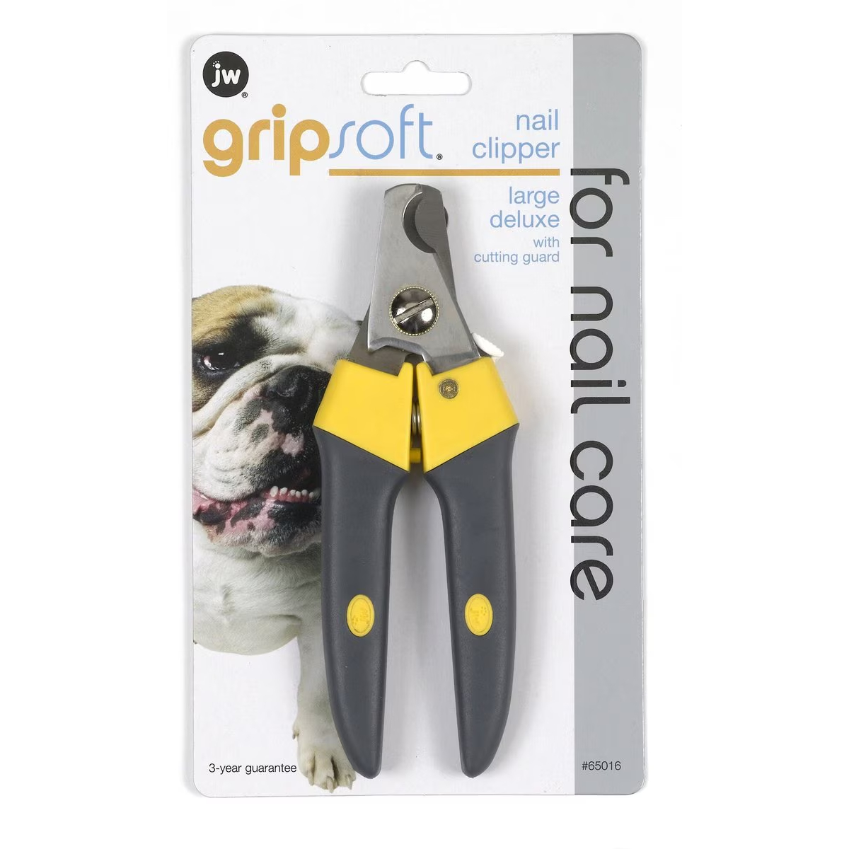 JW Pet Gripsoft Deluxe Dog Nail Clipper for Thick Nails