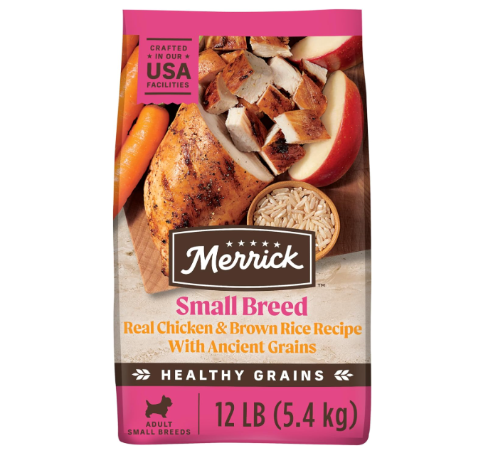 Merrick Healthy Grains Premium Dry Dog Food for Small Dogs