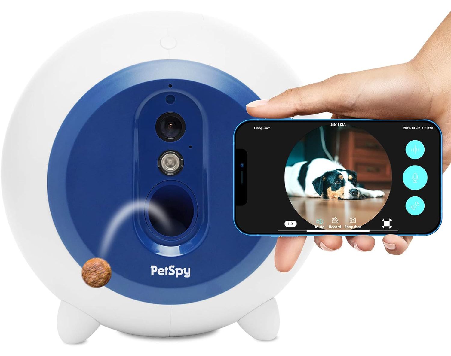 PetSpy Dog Treat Dispenser with Camera