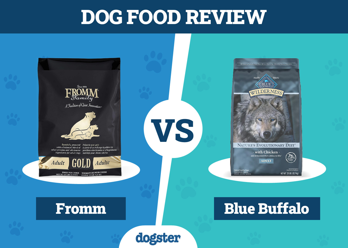 Dogster_Dog Food Fromm VS Blue Buffalo