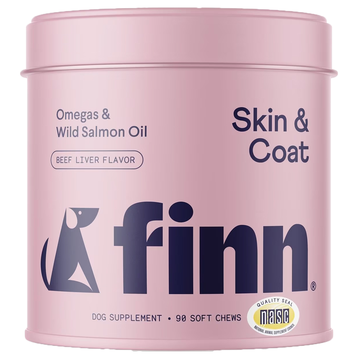 Finn Skin & Coat Wild Alaskan Salmon Oil Dog Supplement