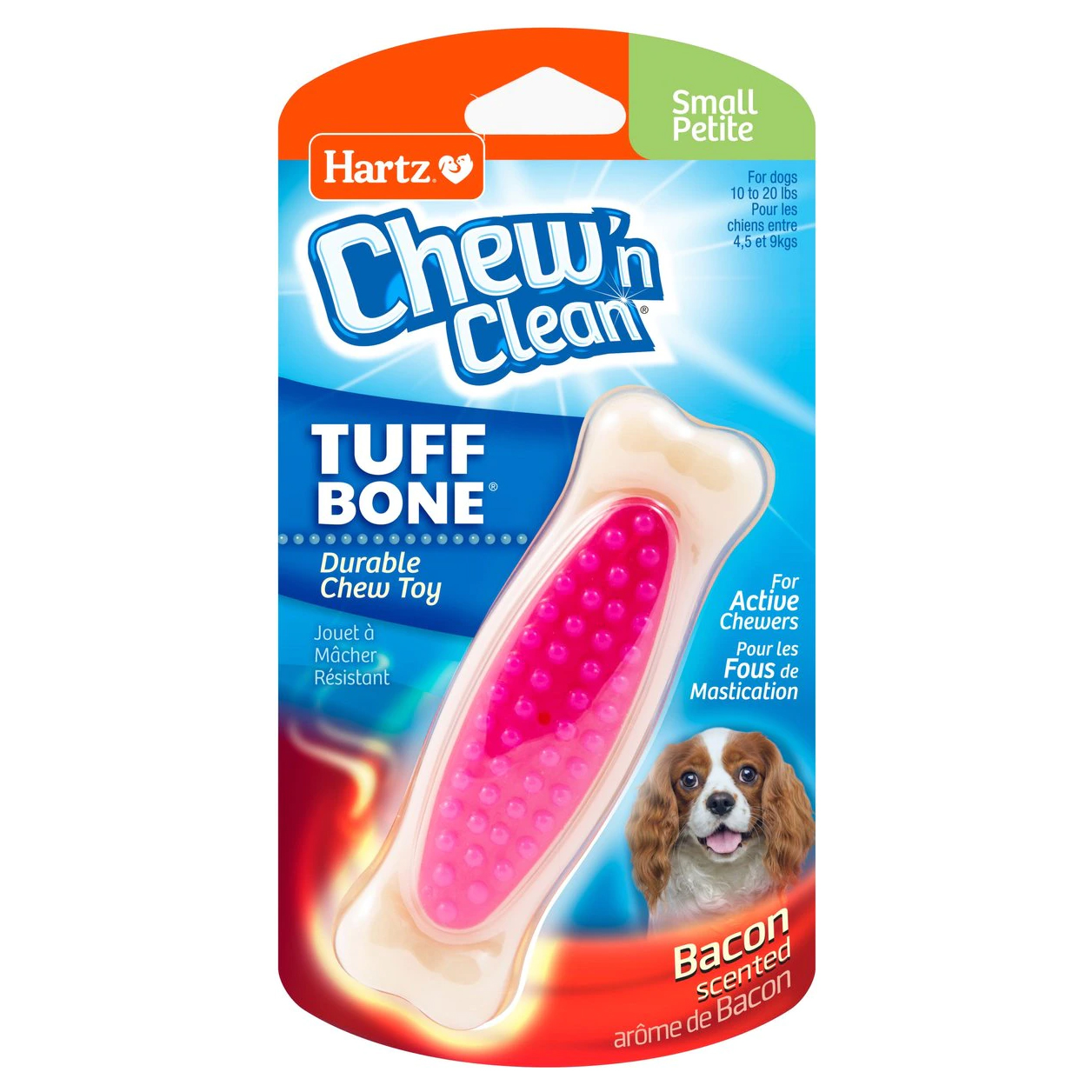 Hartz Chew ‘n Clean Tuff Bone Dog Chew Toy