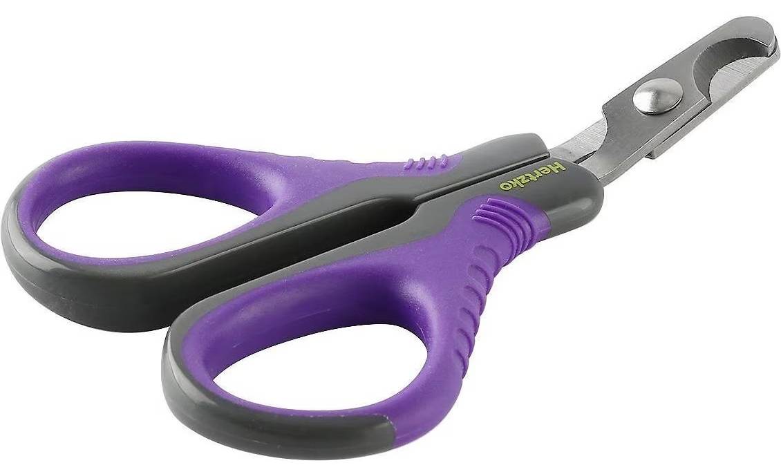 Hertzko Angled Blade Dog, Cat & Small Pet Nail Scissors