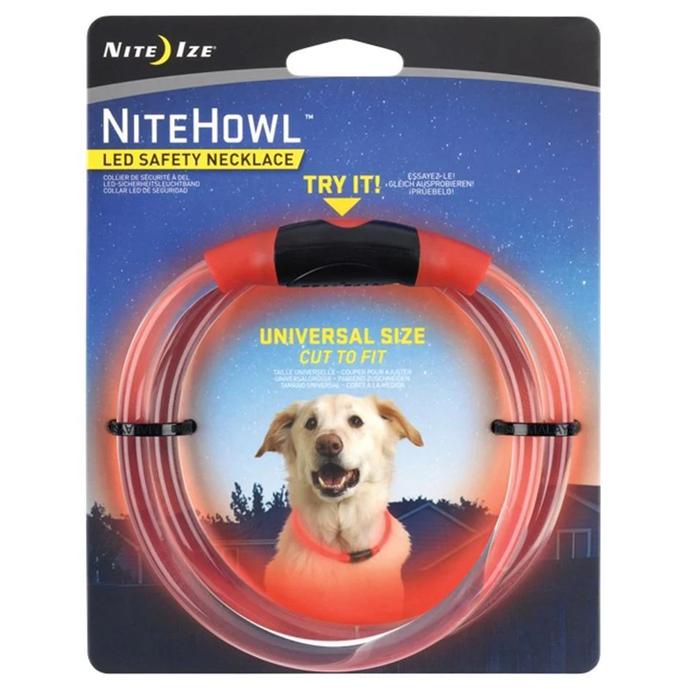 Nite Ize NiteHowl LED Safety Necklace Dog Collar