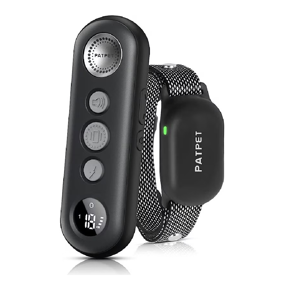 PATPET P680 Lightweight Remote Training Dog Bark Collar new