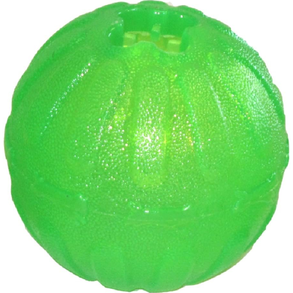 Starmark Treat Dispensing Chew Ball Tough Dog Toy