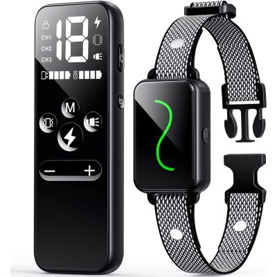 Vsezund Training Rechargeable Vibrating Dog Collar