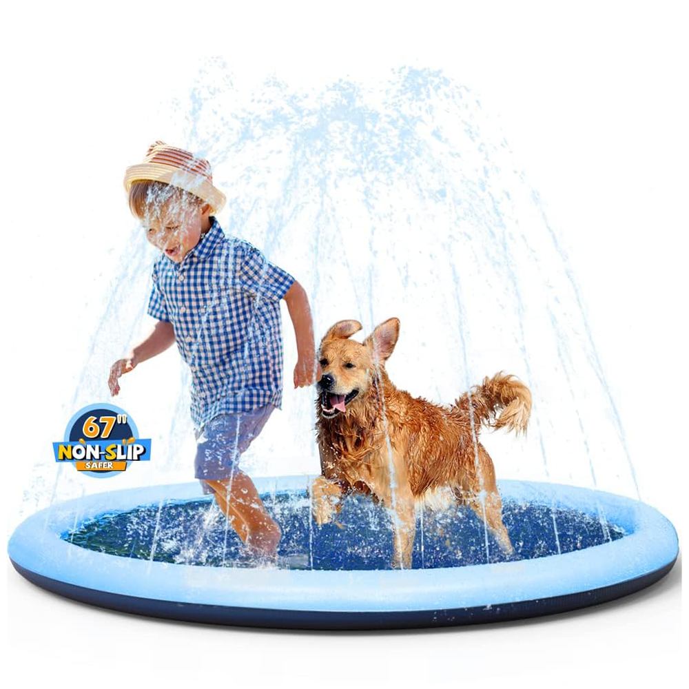 VISTOP Non-Slip Splash Pad for Dogs