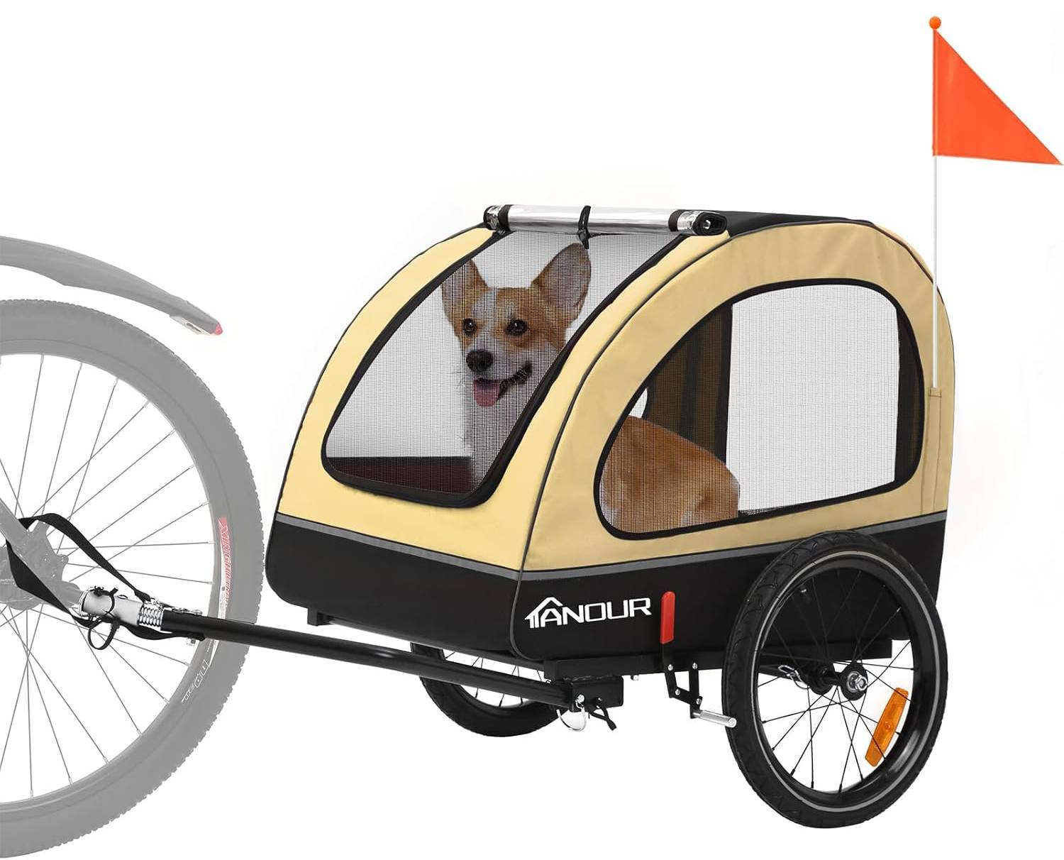 ANOUR Dog Bike Trailer