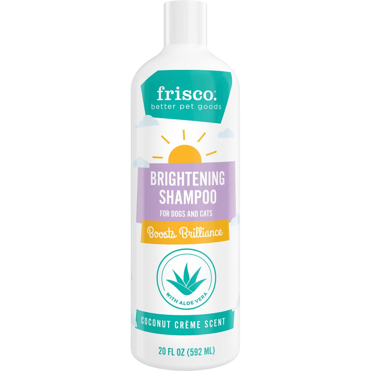 Frisco Brightening Cat & Dog Shampoo with Aloe 
