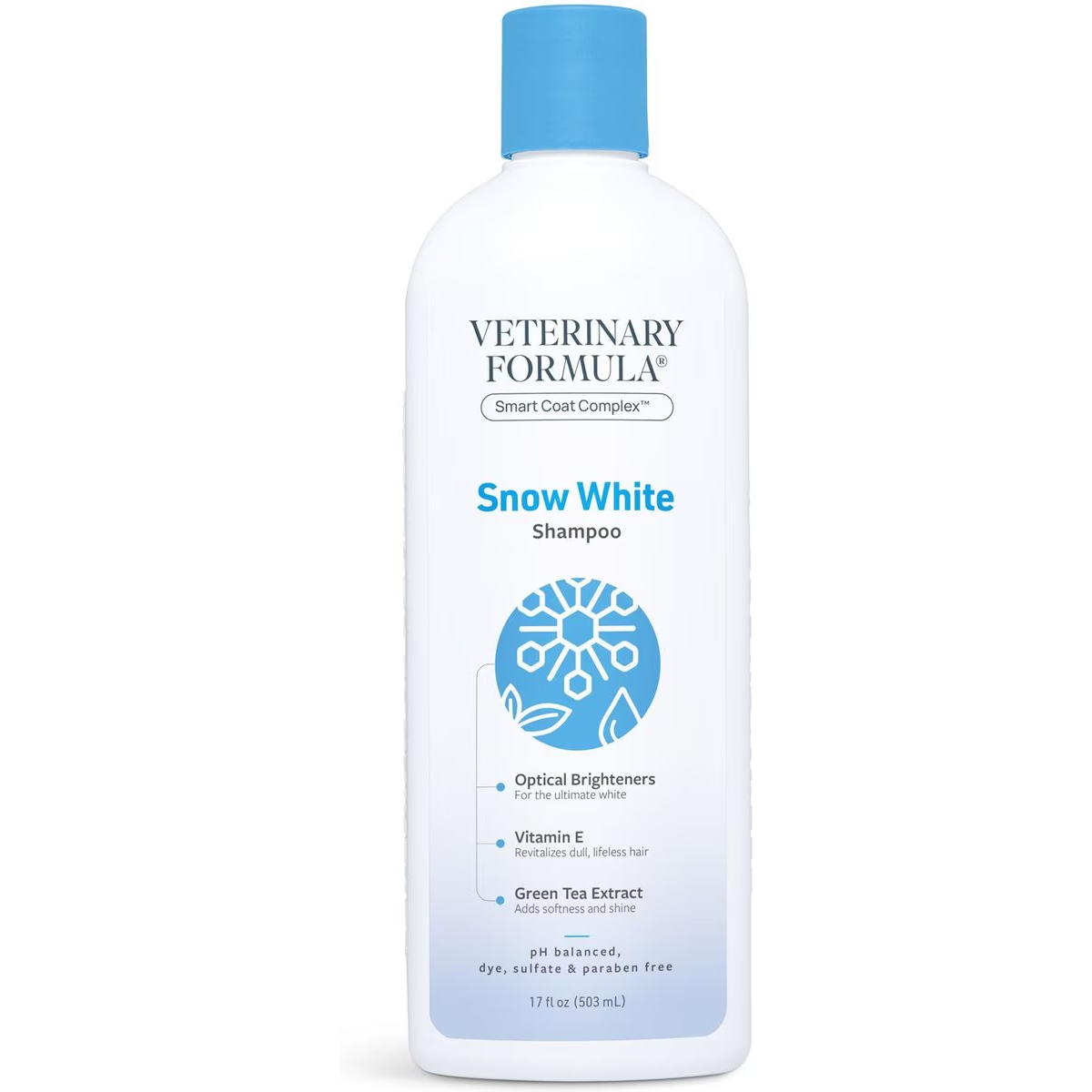 Veterinary Formula Smart Coat Complex Snow White Whitening Shampoo for Dogs & Cats 